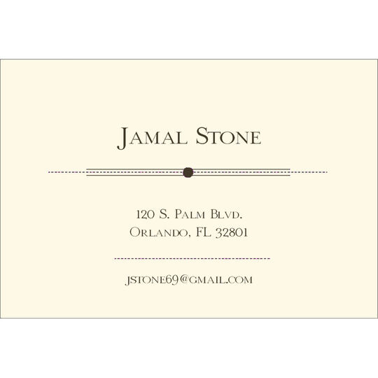 Stone Calling Cards